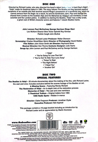 The Beatles - Help! 2DVD