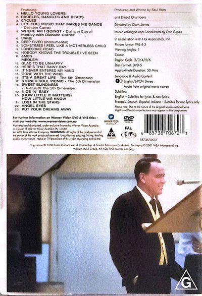 Frank Sinatra - Francis Albert Sinatra Does His Thing DVD