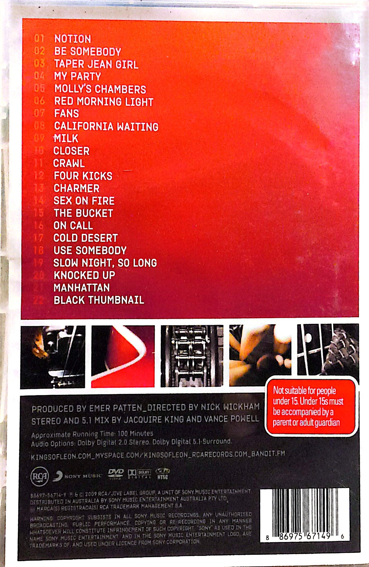 Kings Of Leon - Live At The O2 London, England DVD