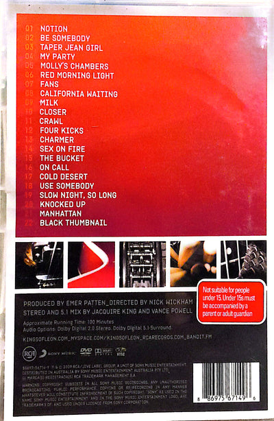 Kings Of Leon - Live At The O2 London, England DVD