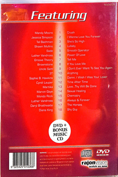 Various Artists - Love Hits CD/DVD