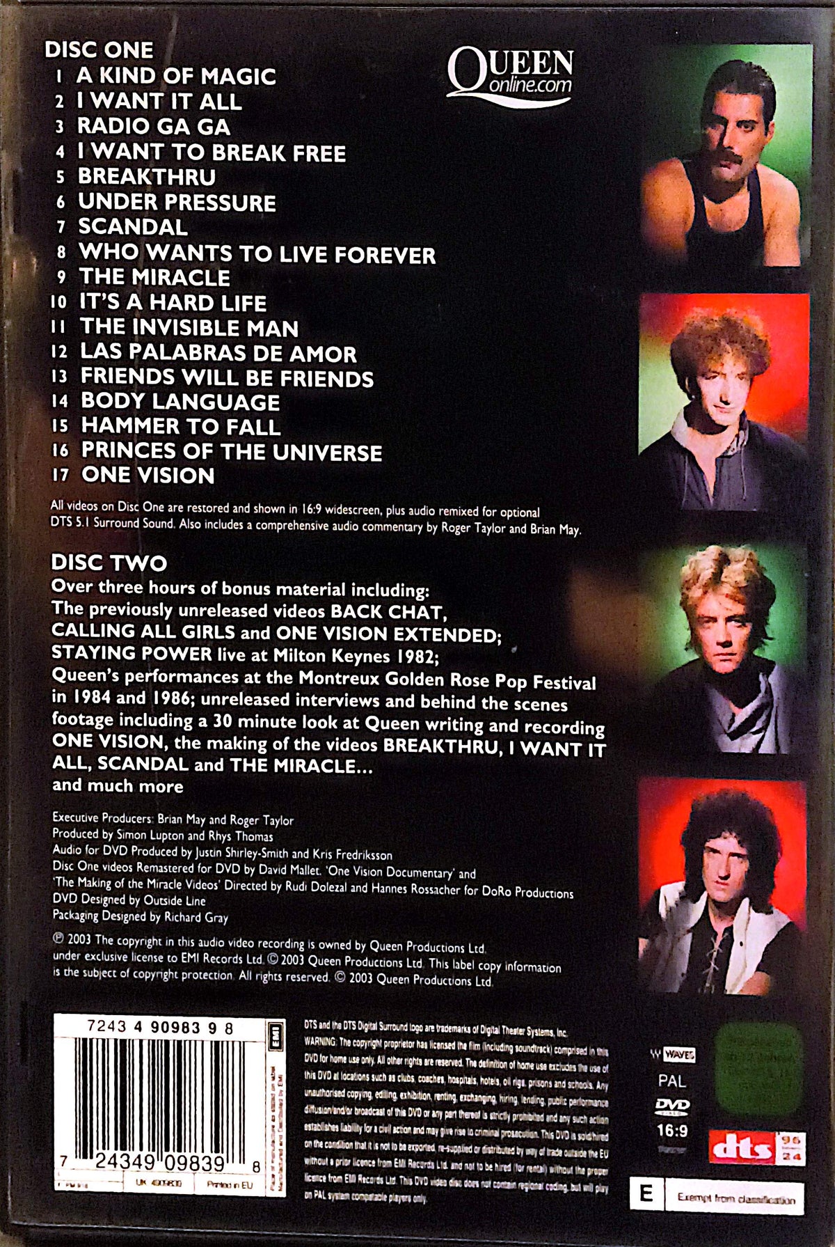 Queen - Greates Video Hits 2 2DVD