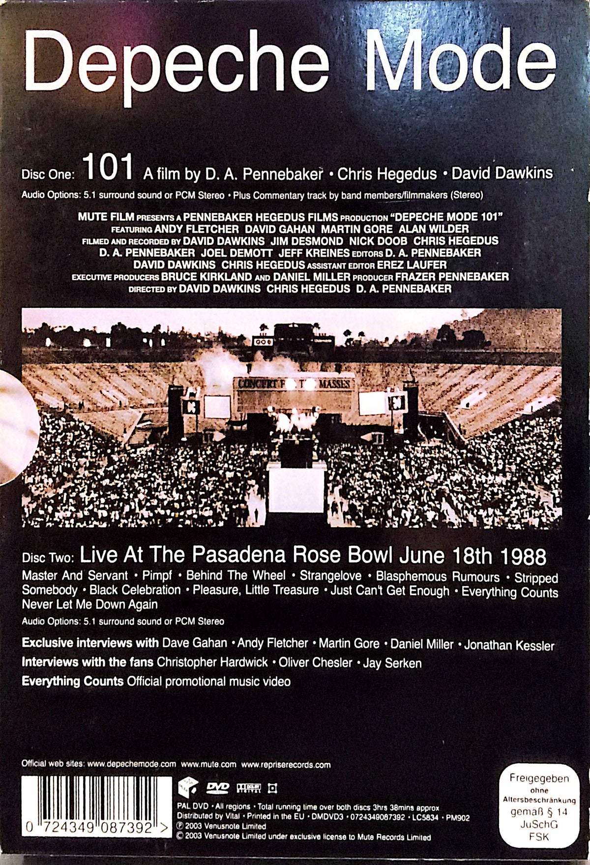 Depeche Mode - 101 2DVD