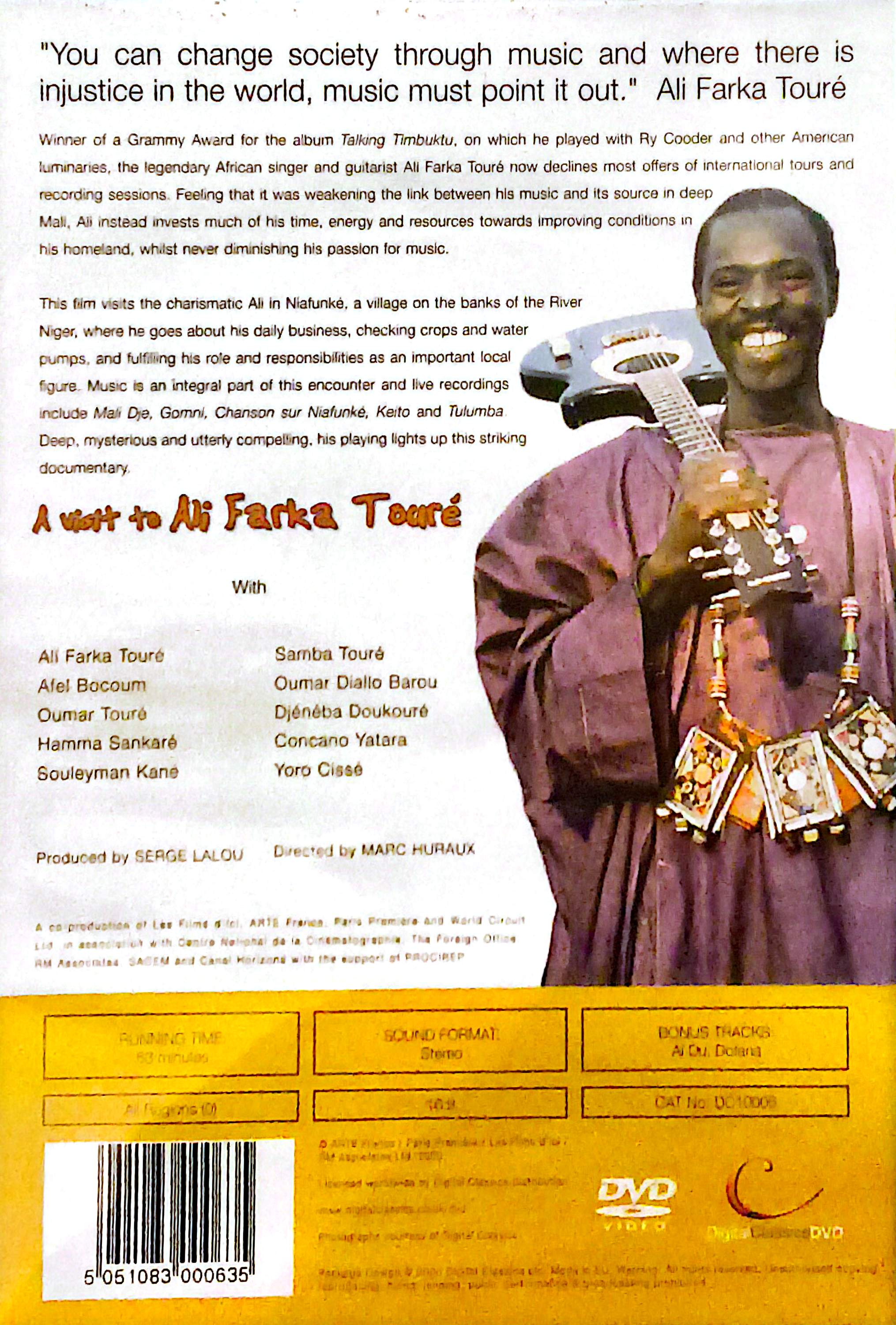 Ali Farka Touré - A Visit To Ali Farka Touré DVD