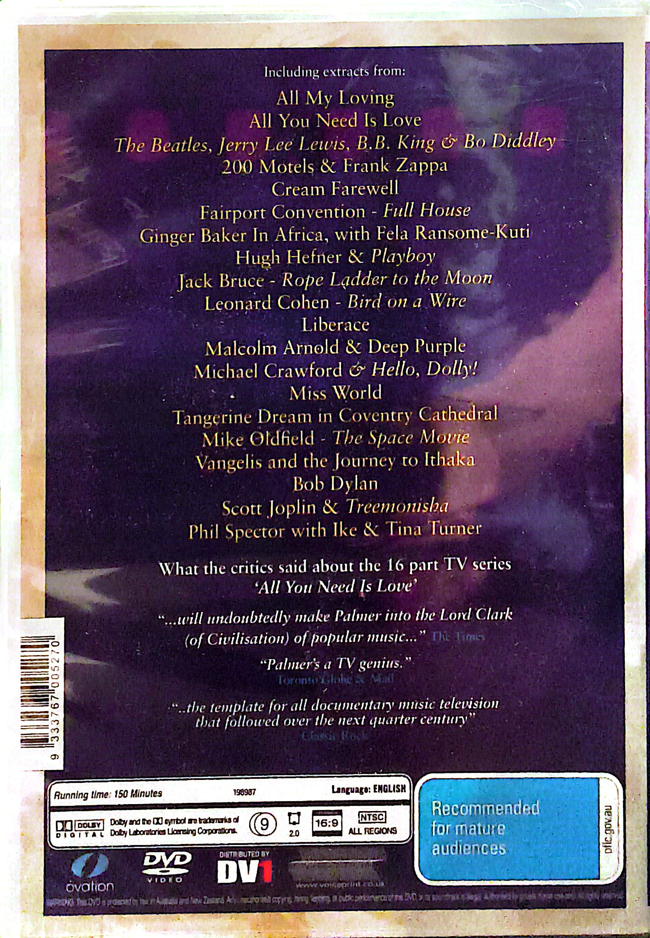 Tony Palmer - All My Loving DVD