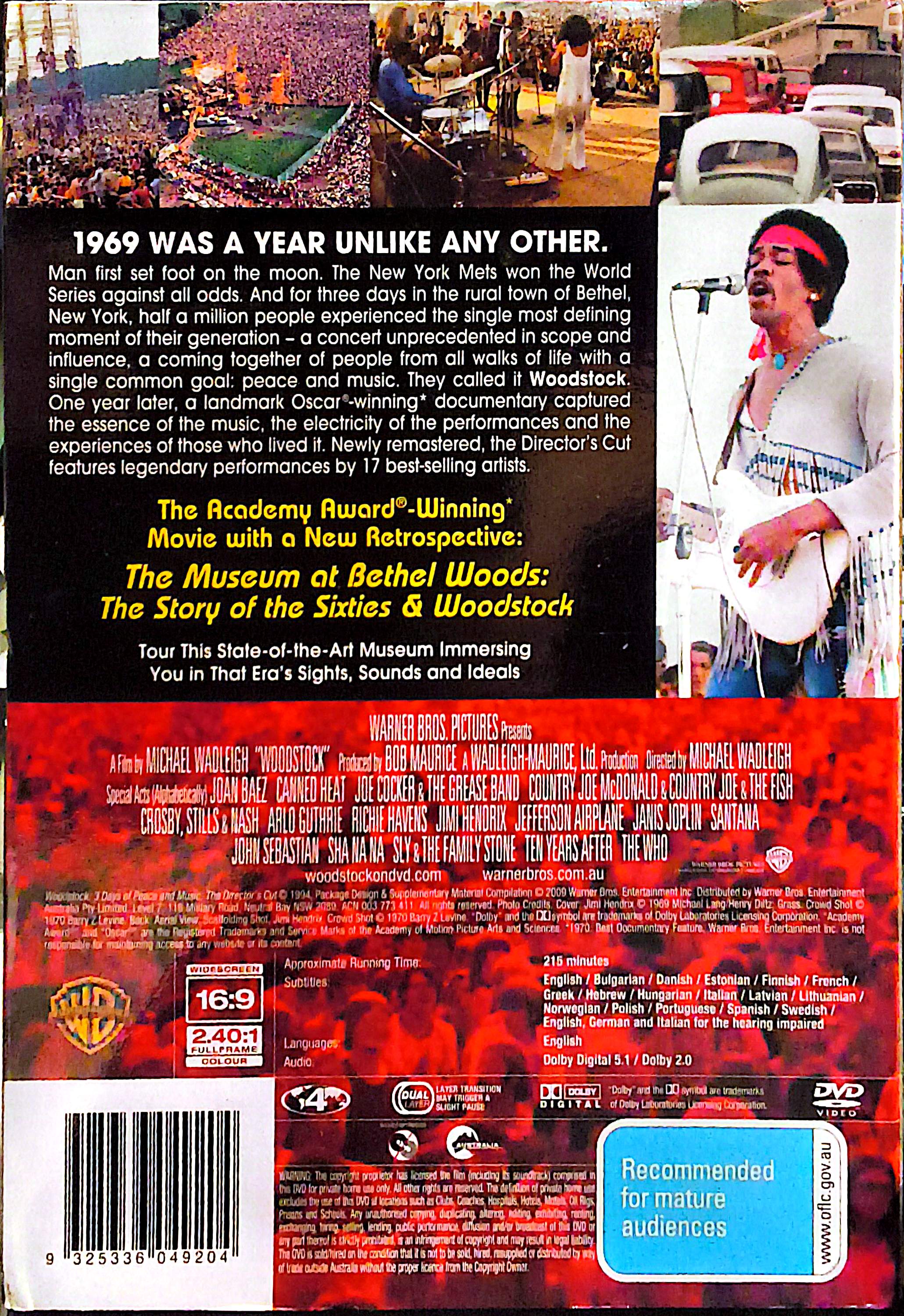 Woodstock - 40th Anniversary Edition 2DVD