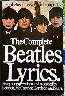 Beatles – The Complete Beatles Lyrics By Beatles Book (1982)