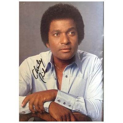 Charley Pride - 1986 Australia & New Zealand Original Concert Tour Program (Autographed) With Concert Ticket Stubs