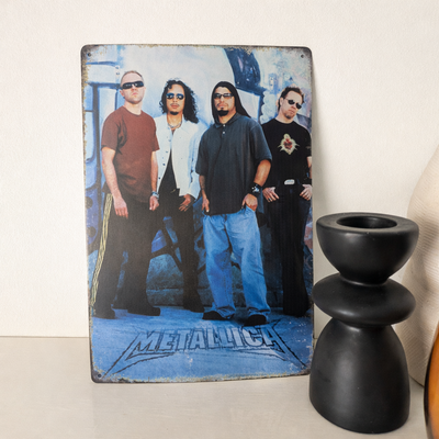 Metallica - Tin Display Sign