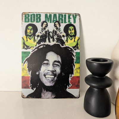 Bob Marley - Tin Display Sign