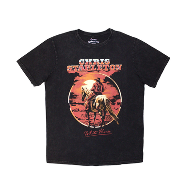 Chris Stapleton - White Horse Unisex Stone Wash T-Shirt