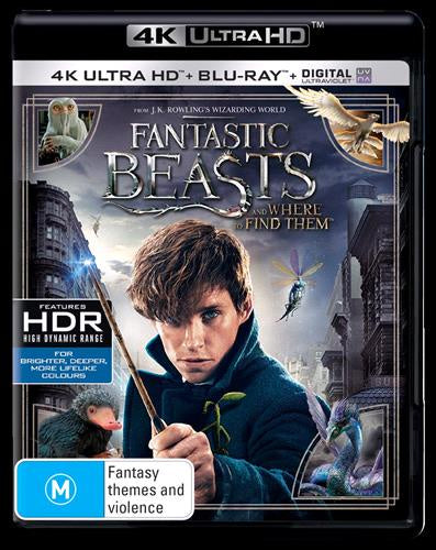 Fantastic Beasts And Where To Find Them  4KUHD 2Blu-Ray (Used)