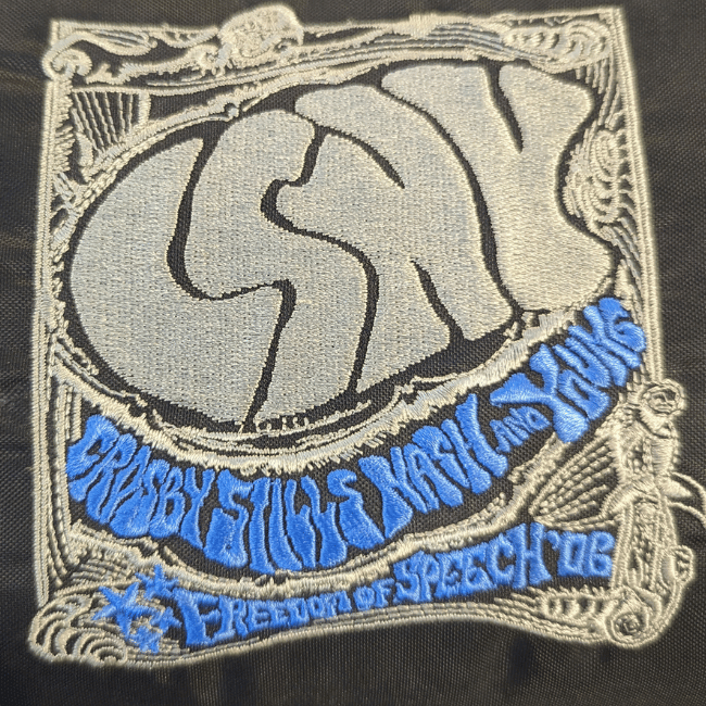 Crosby Stills Nash & Young - 2006 Freedom Of Speech Tour Blanket