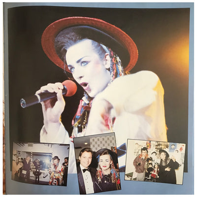 Culture Club - A Kiss Across The Ocean 1984 Original Concert Program With Concert Ticket