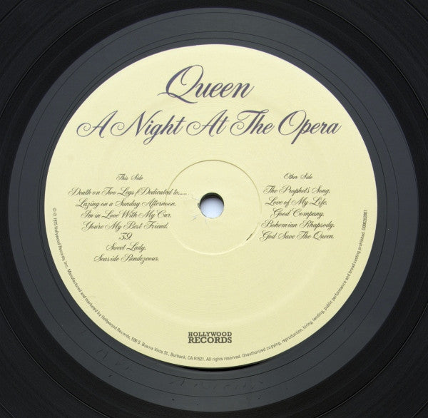 Queen - A Night At The Opera 2008 Reissue Vinyl LP (Used)