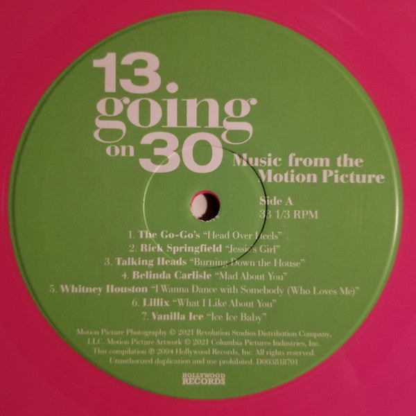 Soundtrack - 13 Going On 30 (Music From The Motion Picture) Pink Coloured Vinyl LP (Used)