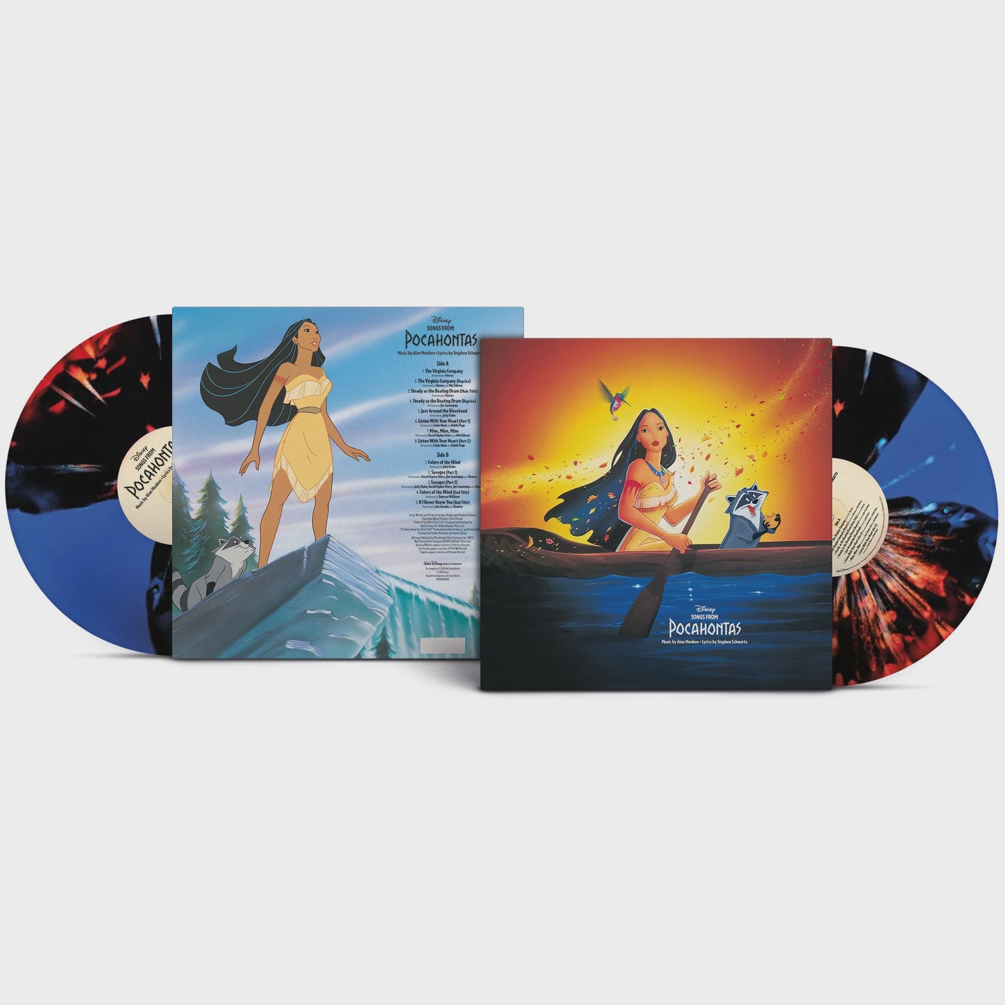 Soundtrack - Songs From Pocahontas Blue/Red Coloured Vinyl LP