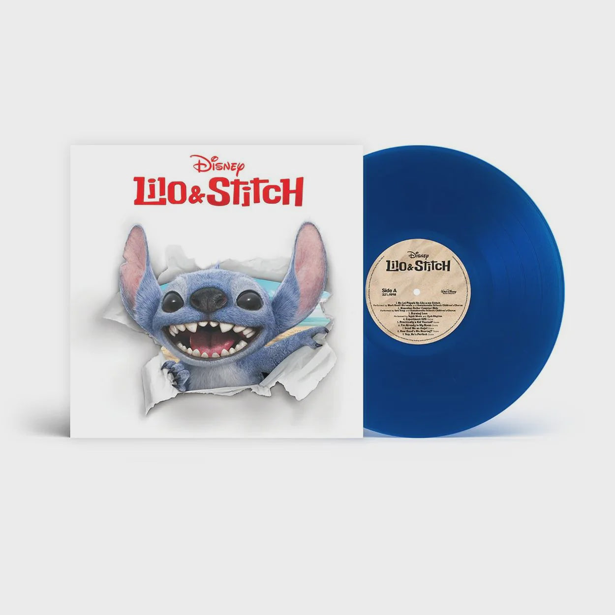 Soundtrack - Lilo & Stitch (Original Motion Picture Soundtrack 2025) Transparent Blue Vinyl LP