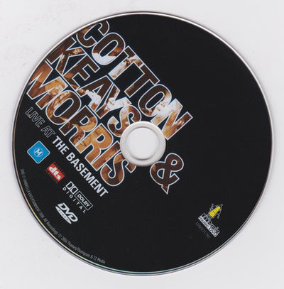 Cotton Keays & Morris – Live At The Basement DVD