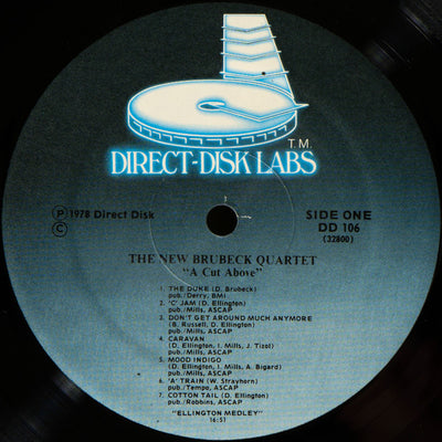 New Brubeck Quartet - A Cut Above! Vinyl 2LP (Used)