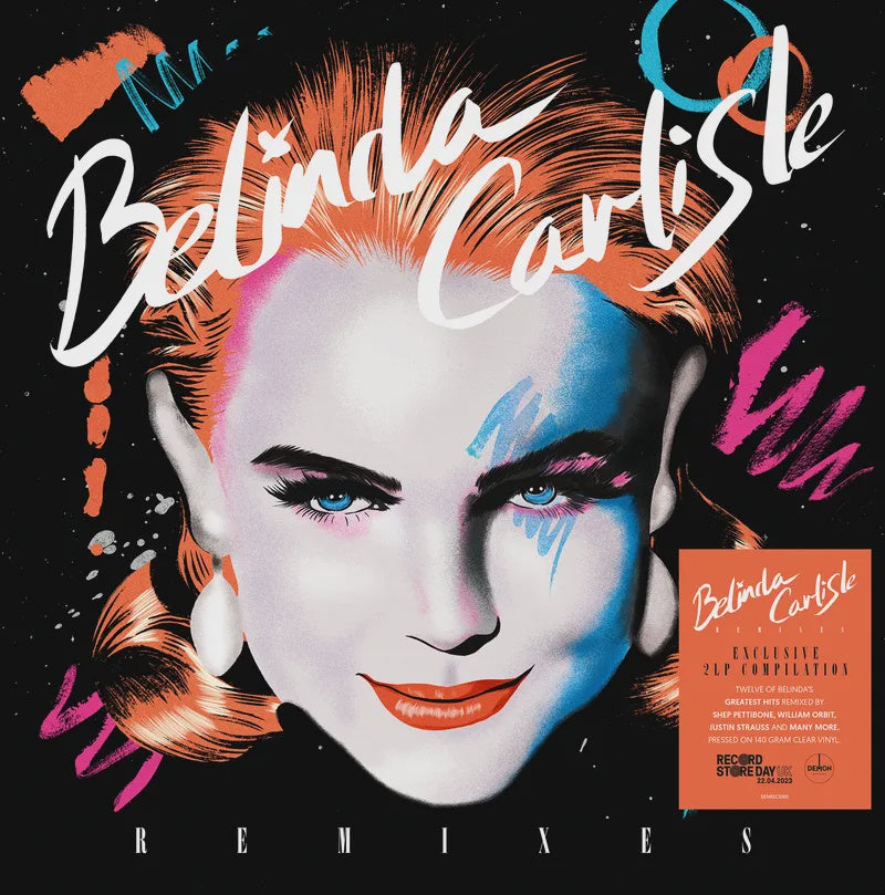 Belinda Carlisle - Remixed RSD2023 Clear Coloured Vinyl 2LP