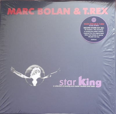 Marc Bolan & T. Rex - Star King RSD2021 Red Coloured Vinyl LP