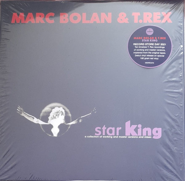 Marc Bolan & T. Rex - Star King RSD2021 Red Coloured Vinyl LP