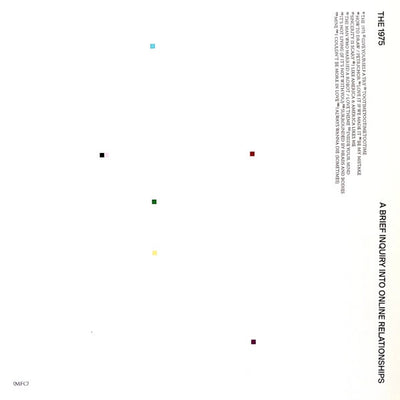 1975 - A Brief Inquiry Into Online Relationships White Coloured Vinyl 2LP (Used)