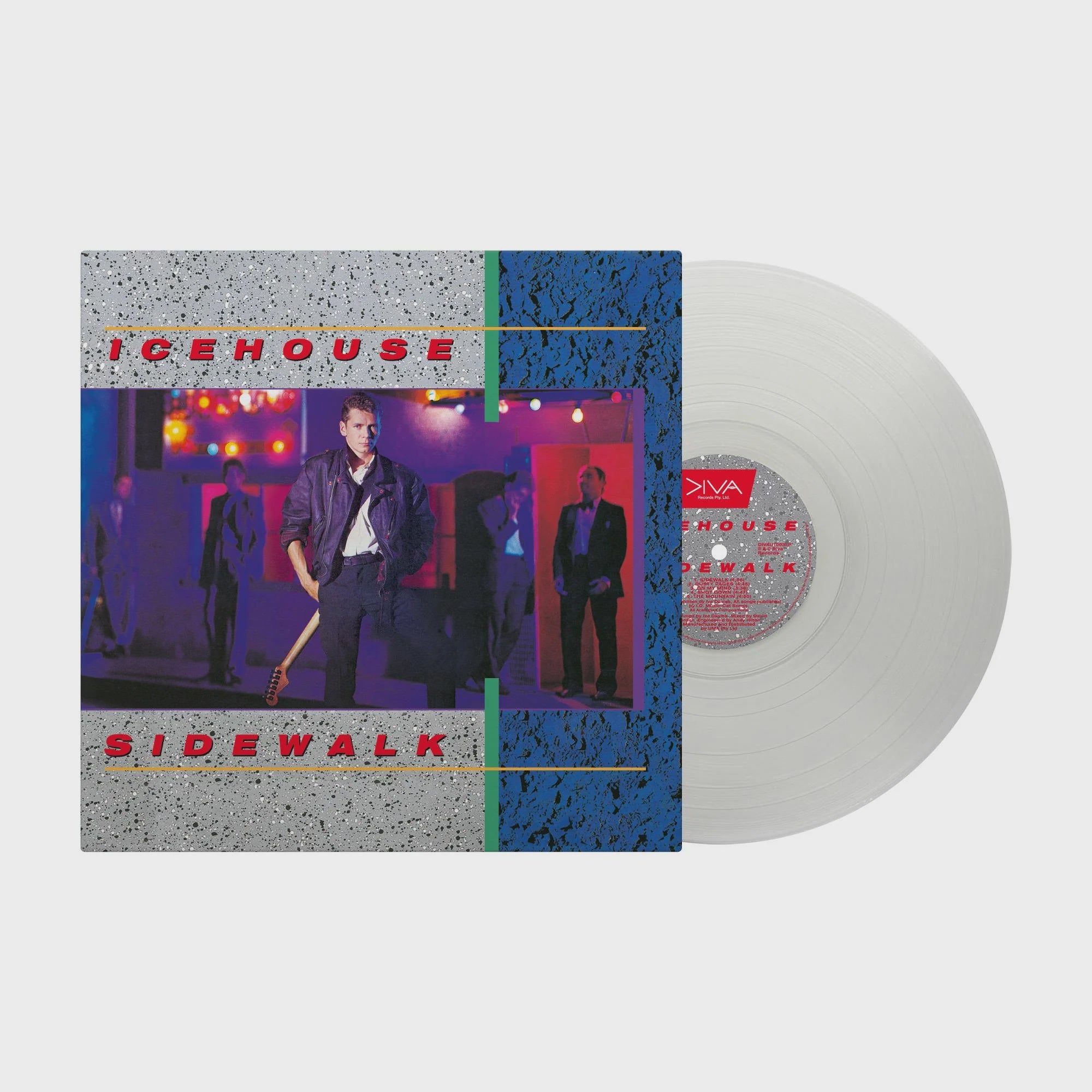 Icehouse - Sidewalk 40th Anniversary Clear Coloured Vinyl LP