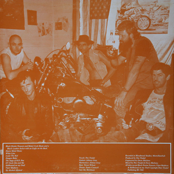 Chainsaw Sprocket Knucklehead Tank - Black Denim Trousers & Motor Cycle Boots & A Black Leather Jacket With An Eagle On The Back Vinyl LP (Used)