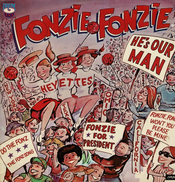 Heyettes - Fonzie, Fonzie He's Our Man Vinyl LP (Used)