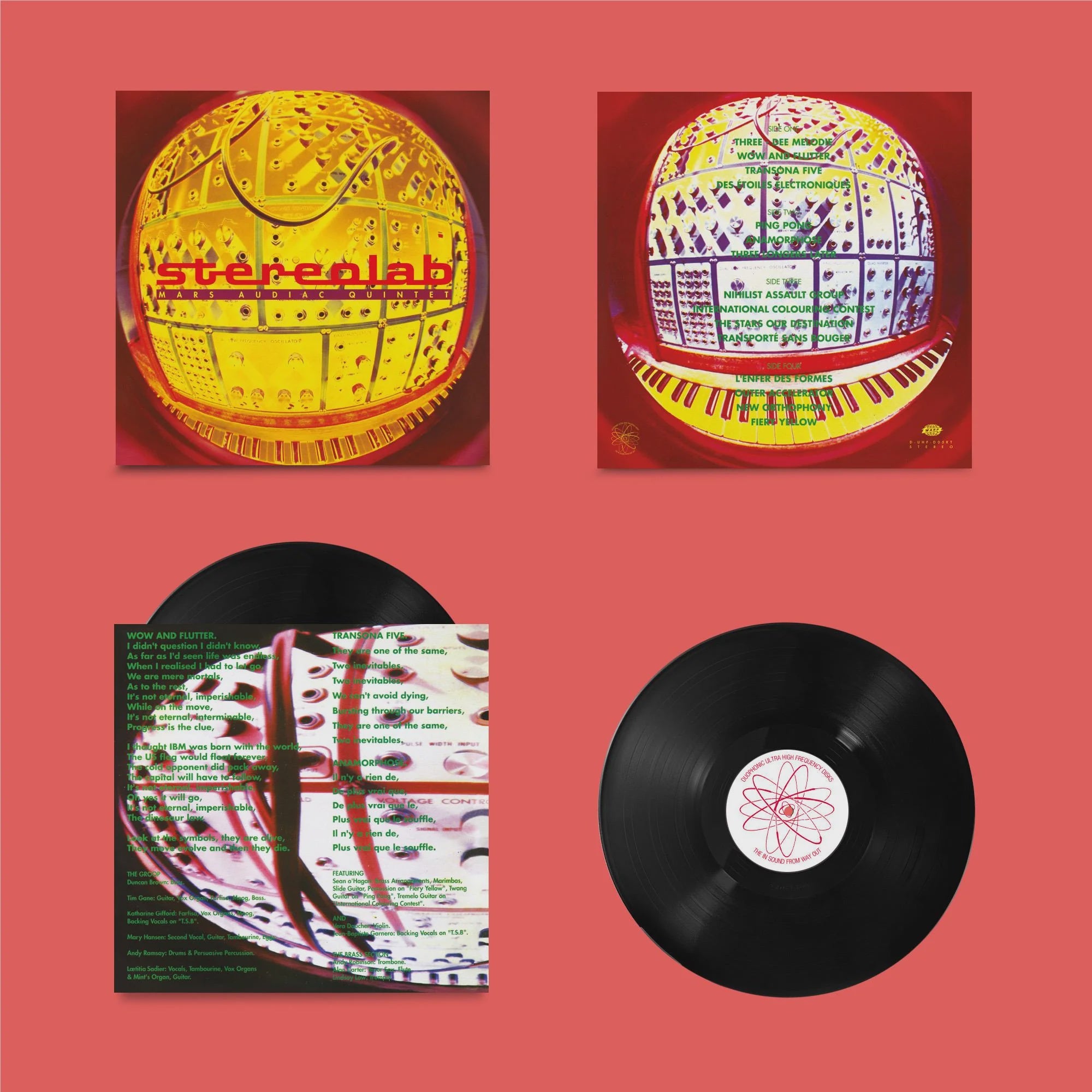 Stereolab - Mars Audiac Quintet Vinyl 2LP