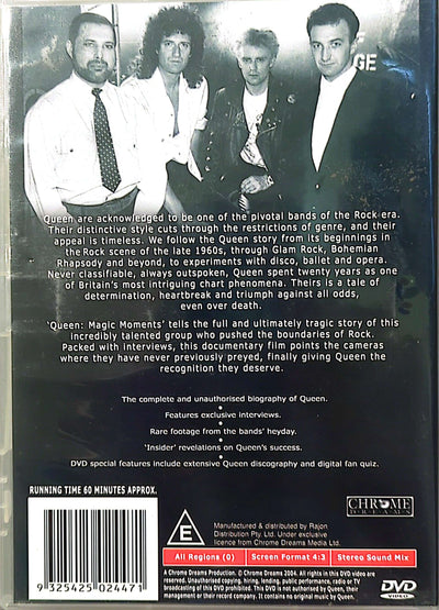 Queen - Magic Moments DVD