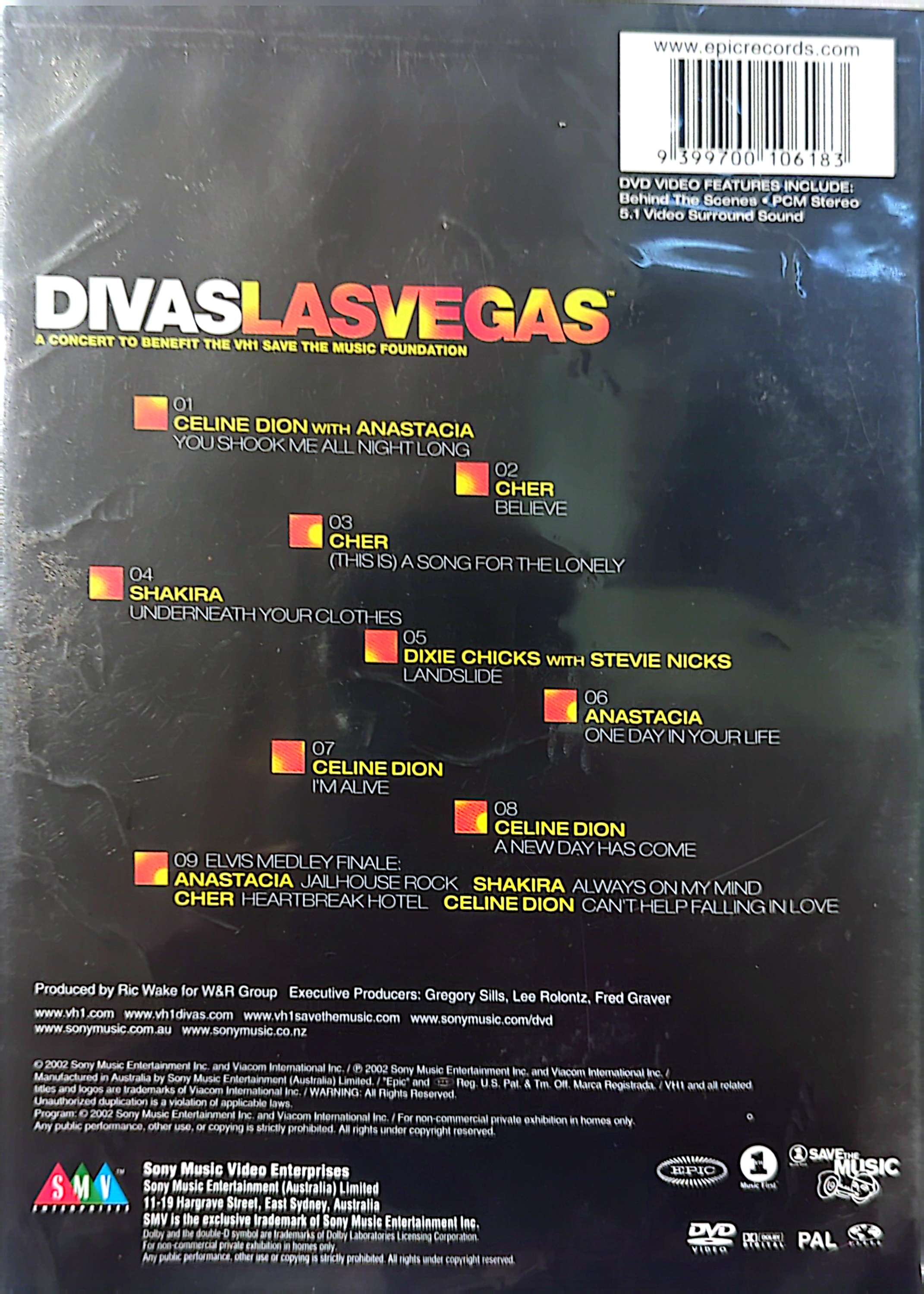 Various Artists - Divas Las Vegas 2DVD
