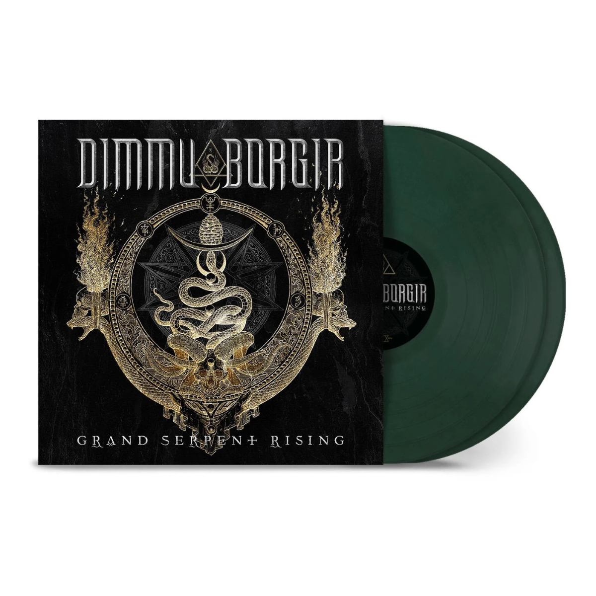 Dimmu Birgir - Grand Serpent Rising Dark Green Coloured Vinyl 2LP