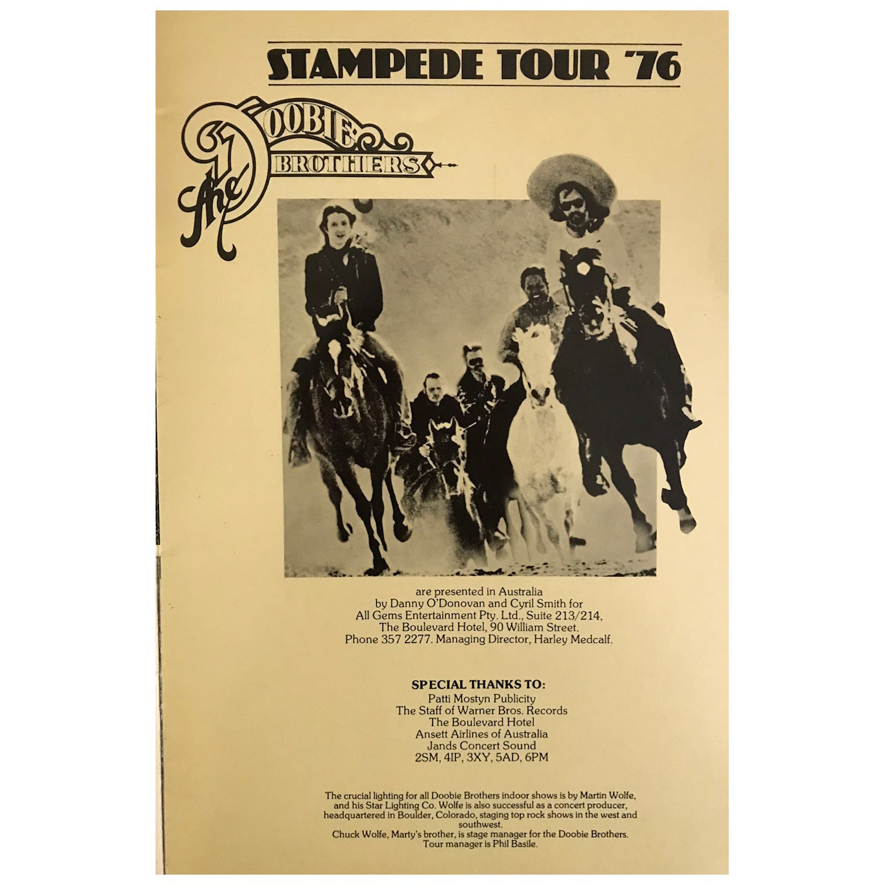 Rockaway Records Australia | Doobie Brothers - Stampede Across