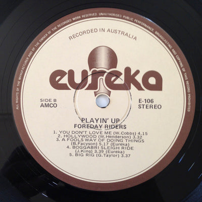 Foreday Riders - Playin' Up Vinyl LP (Used)
