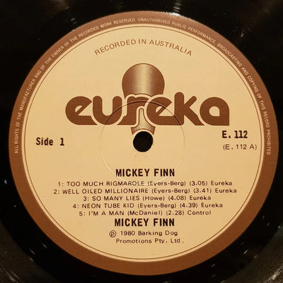 Mickey Finn - Mickey Finn Vinyl LP (Used)