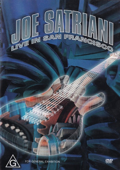Joe Satriani – Live In San Francisco 2DVD