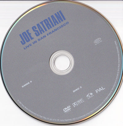 Joe Satriani – Live In San Francisco 2DVD