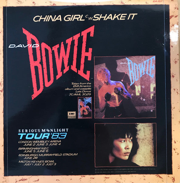 David Bowie - China Girl 7" Vinyl Single (Used)