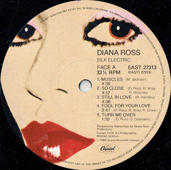 Diana Ross - Silk Electric Vinyl LP (Used)