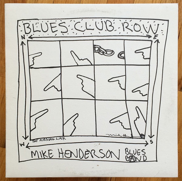 Mike Henderson Blues Band - Blues Club Row Vinyl LP (Used)