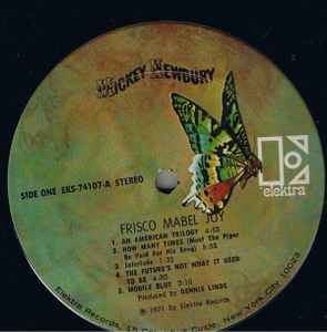 Mickey Newbury - 'Frisco Mabel Joy Vinyl LP (Used)