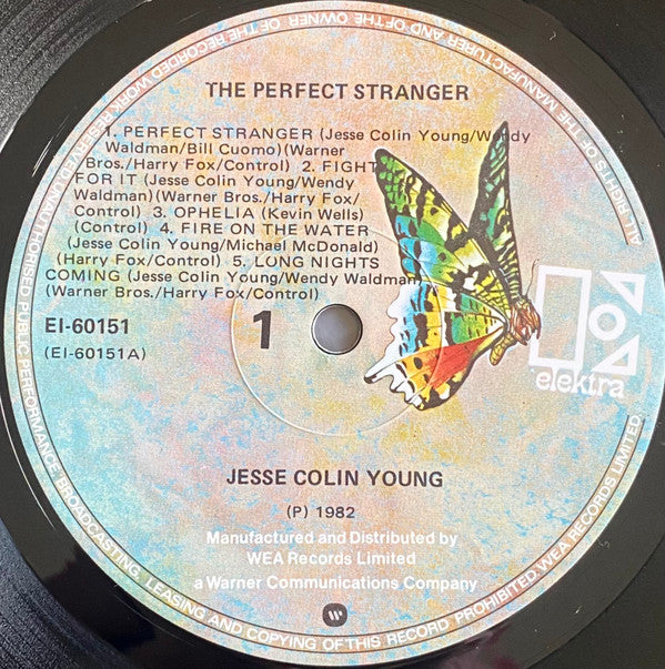 Jesse Colin Young - The Perfect Stranger Vinyl LP (Used)