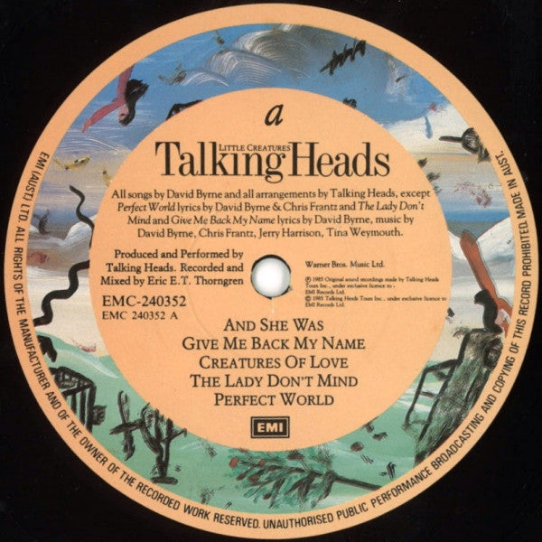 Talking Heads - Little Creatures Vinyl LP (Used)