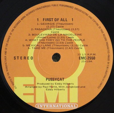 Pussycat - First Of All Vinyl LP (Used)