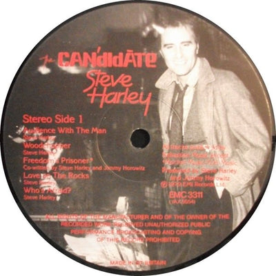 Steve Harley - The Candidate Vinyl LP (Used)