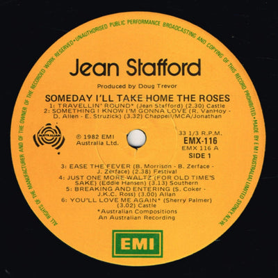 Jean Stafford - Some Day I'll Take Home The Roses Vinyl LP (Used)