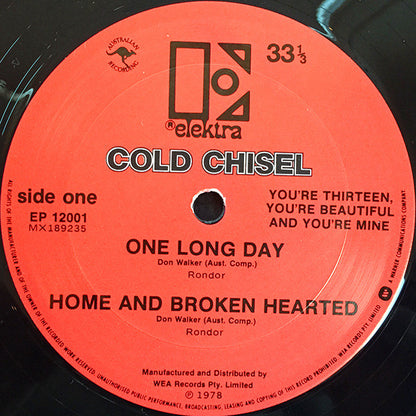 Cold Chisel - You're Thirteen, You're Beautiful & You're Mine Vinyl EP/12" (Used)